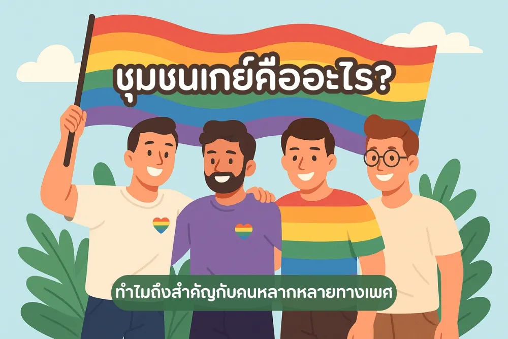 ชุมชนเกย์ คืออะไร? ทำไมถึงสำคัญกับคนหลากหลายทางเพศ