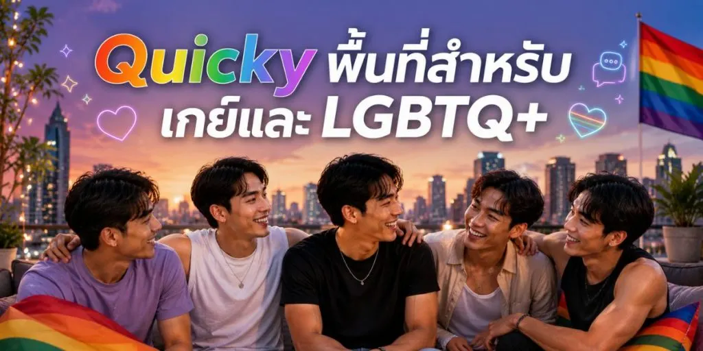 Quicky：为男同性恋和 LGBTQ+ 群体打造的空间