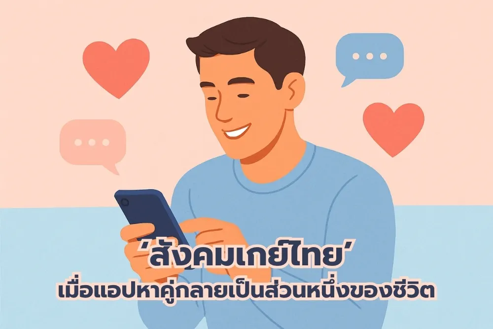 สังคมเกย์ไทย เมื่อแอปหาคู่ กลายเป็นส่วนหนึ่งของชีวิต