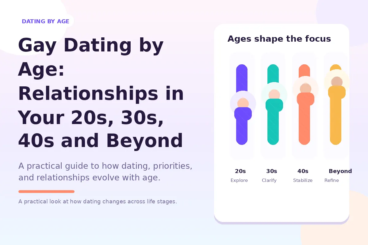 Gay Dating by Age: Relationships in Your 20s, 30s, 40s and Beyond