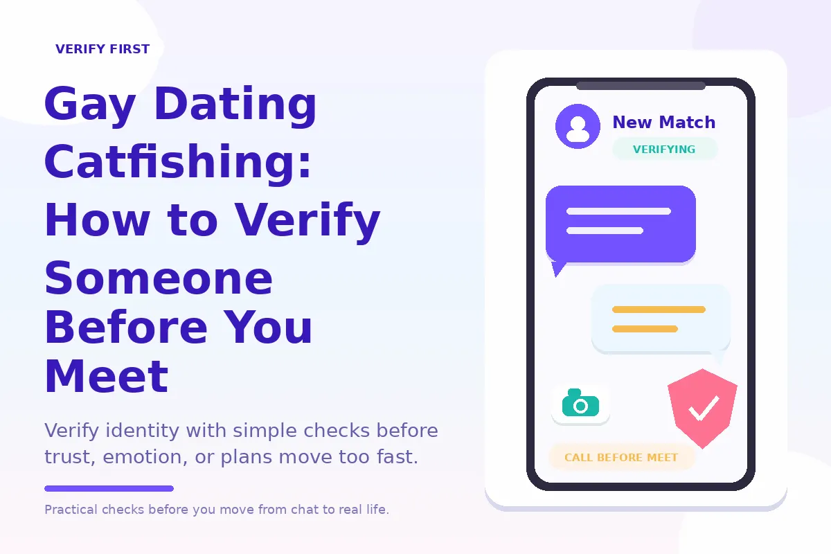 Gay Dating Catfishing: How to Verify Someone Before You Meet