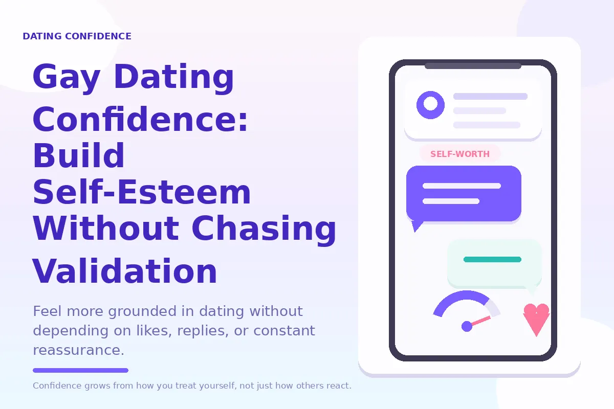 Gay Dating Confidence: Build Self-Esteem Without Chasing Validation
