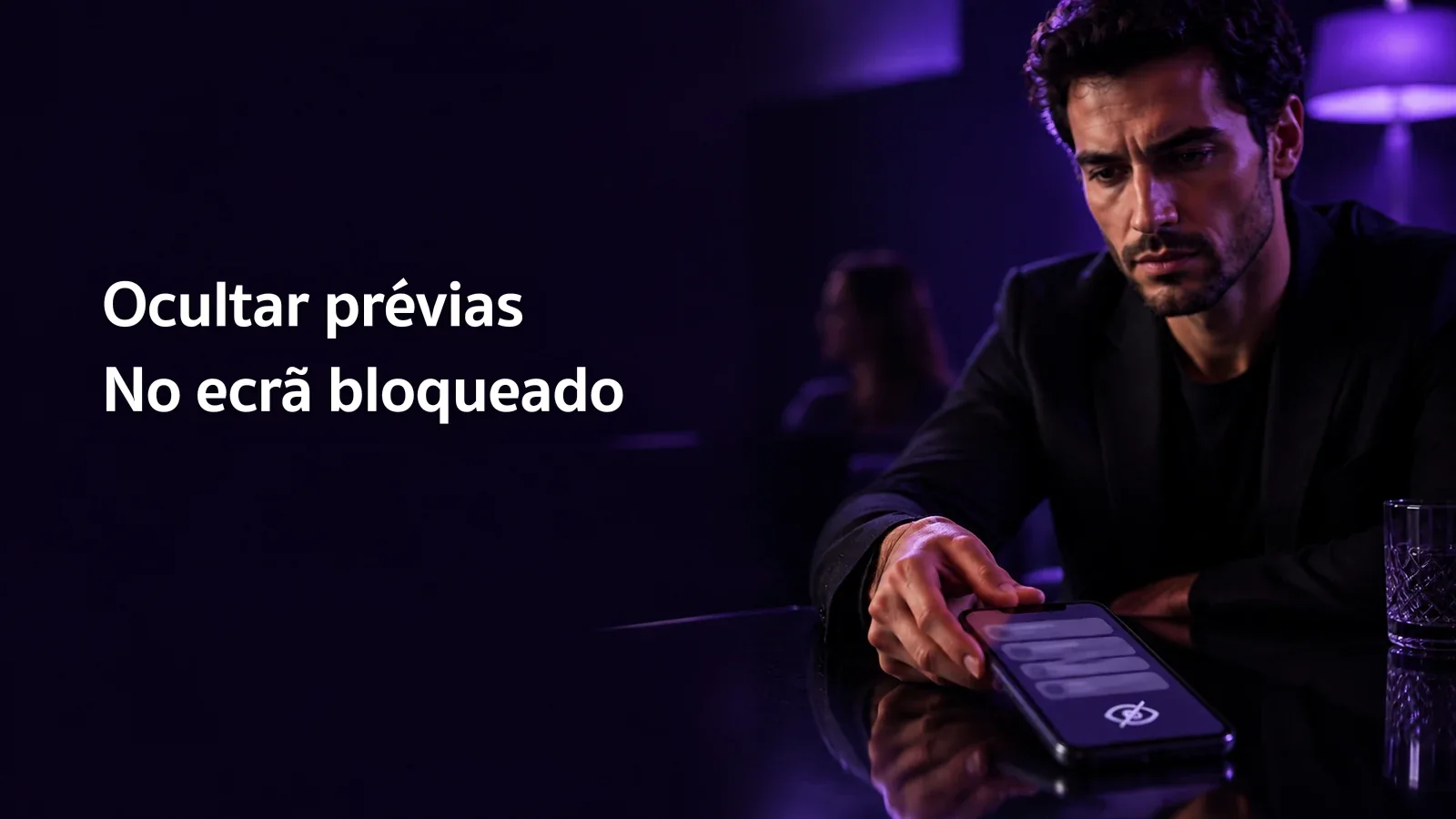 Ocultar prévias de notificações de apps gays no iPhone e Android