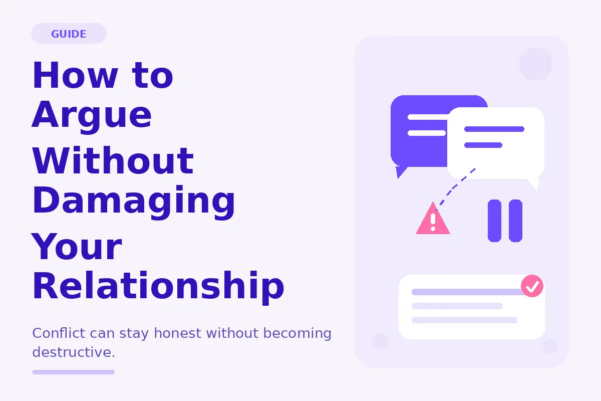 How to Argue Without Damaging Your Relationship