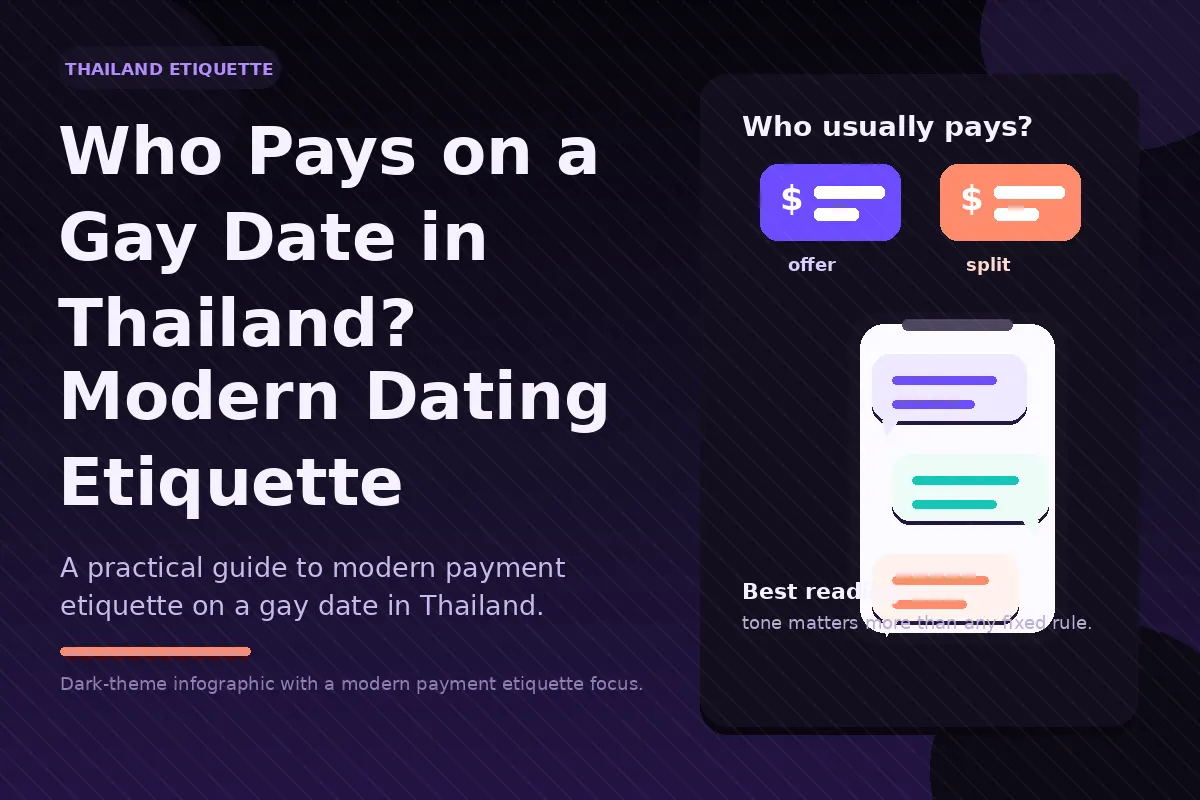 Who Pays on a Gay Date in Thailand? Modern Dating Etiquette