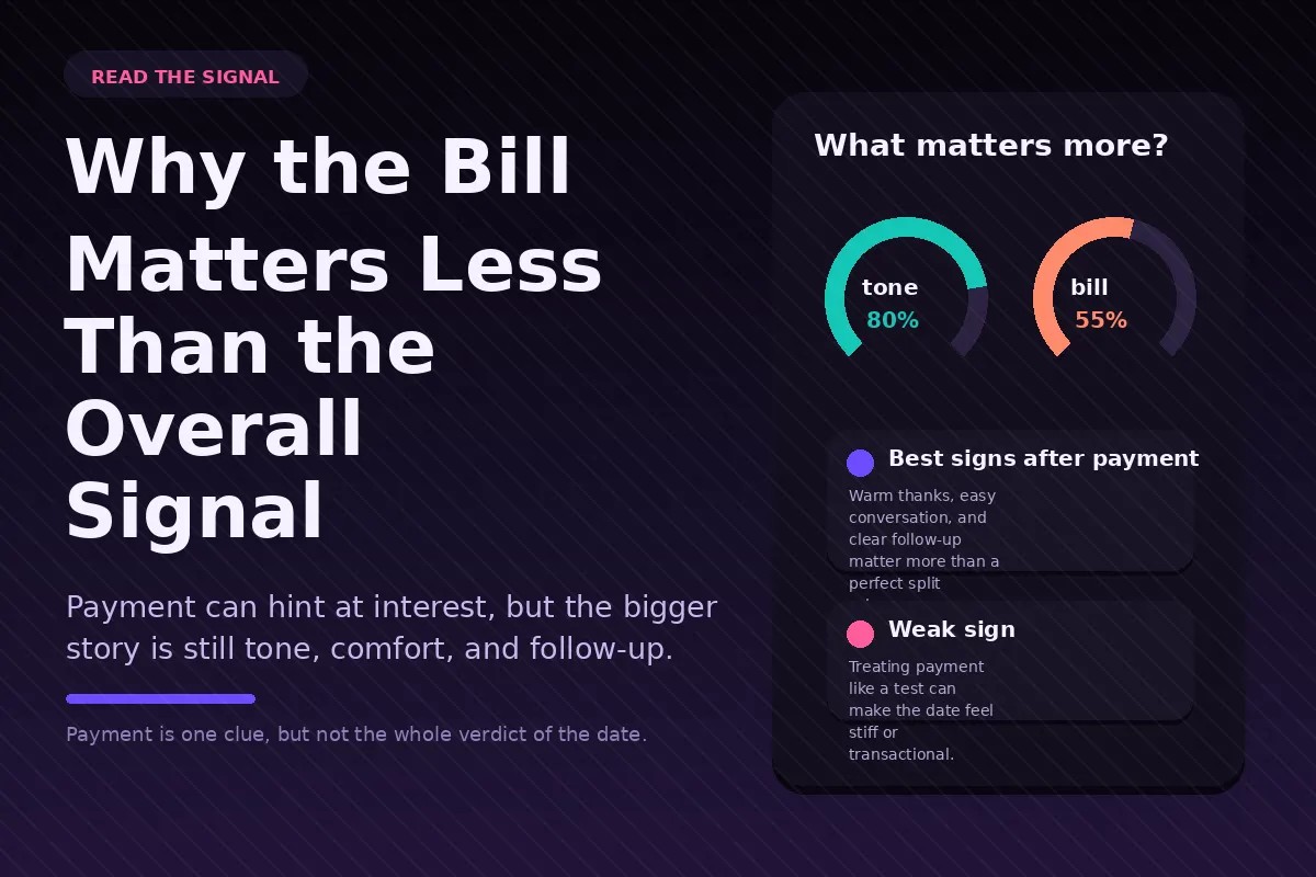 Dark graphic about why the bill matters less than the overall signal.