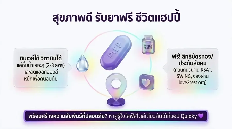 ก้าวแรกสู่ความมั่นใจในการป้องกัน HIV