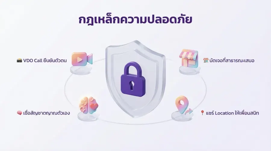กฎเหล็กในการหาแฟนผ่าน แอปเกย์