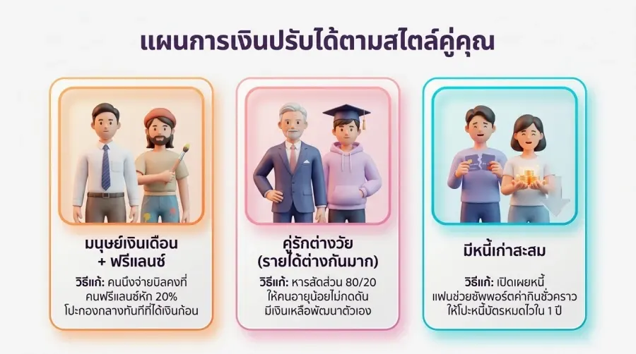 คู่รักเกย์วางแผนเงิน ที่นำไปปรับใช้ได้จริง