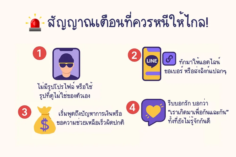 ตัวอย่าง Red Flags ที่ควรหนีให้ไกลในการ หาแฟนเกย์ออนไลน์