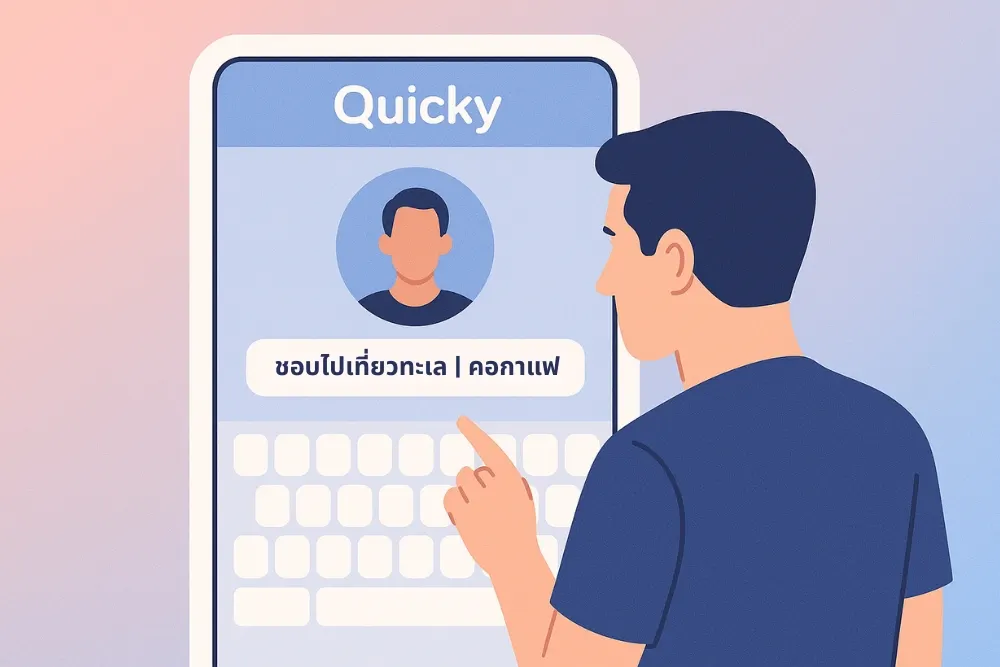ตำราจีบเกย์ บทที่ 1 โปรไฟล์ คือบัตรเชิญสู่หัวใจ