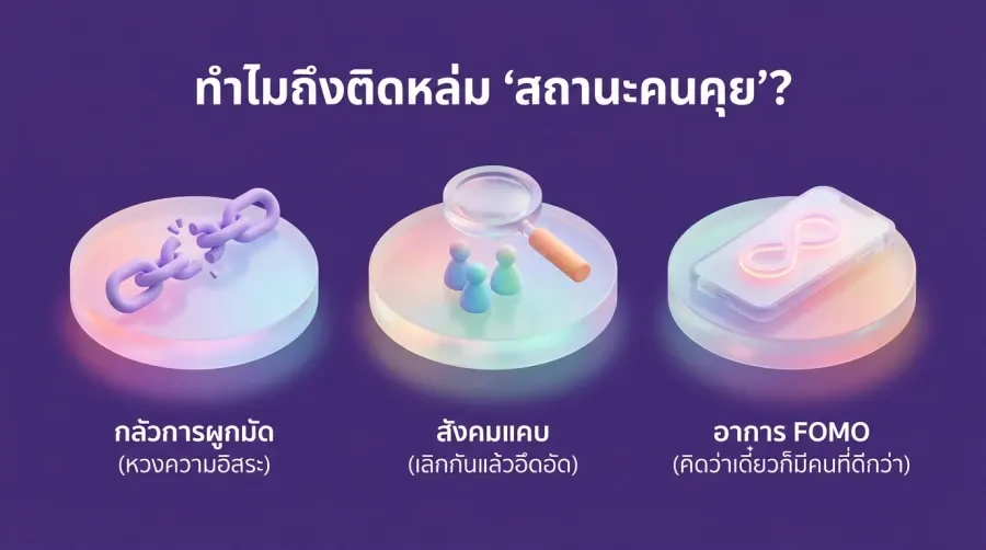 ทำไม เกย์ไทย หลายคนถึงติดอยู่ใน สถานะคนคุย