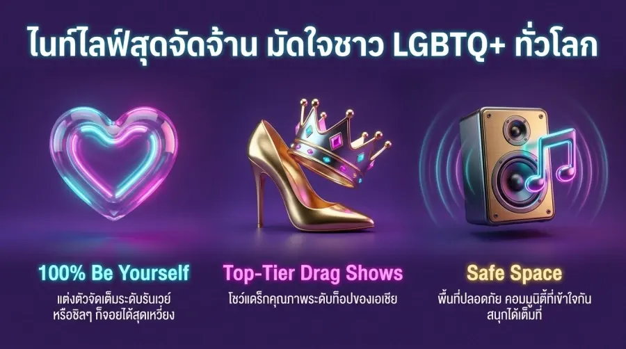 曼谷同志酒吧的魅力：精彩夜生活吸引全球 LGBTQ+ 群体