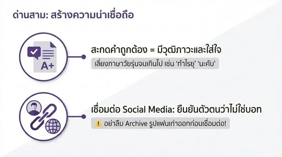 เสน่ห์ที่ซ่อนอยู่ใน โปรไฟล์เกย์