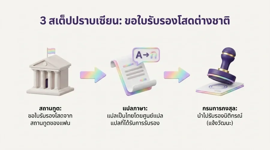 Documents Required for a Thai Gay Person to Marry a Foreigner