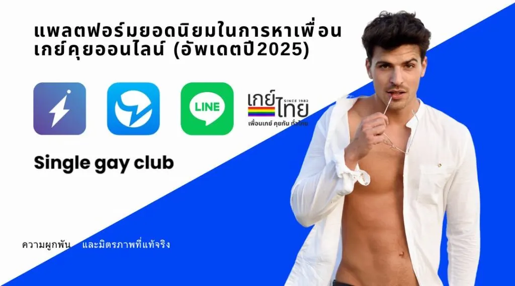 หาเพื่อนเกย์คุยออนไลน์