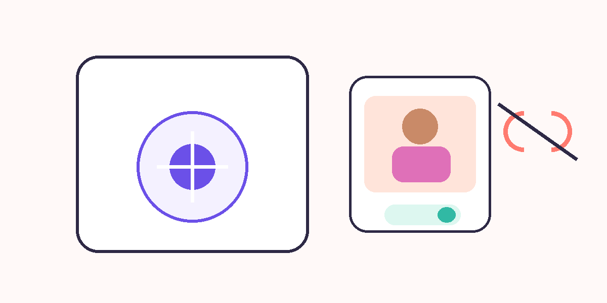 Abstract vector illustration of a secure vault representing consent and caution around intimate photo sharing.
